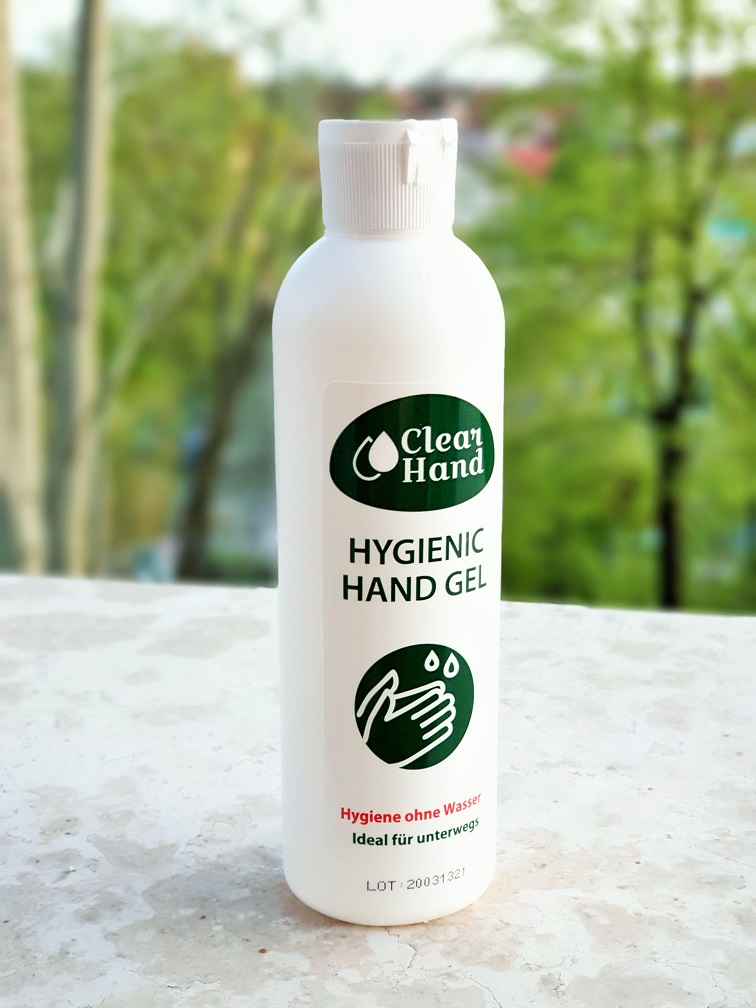 CLEAR HAND magas alkoholtartalmú higiéniai gél (palack)