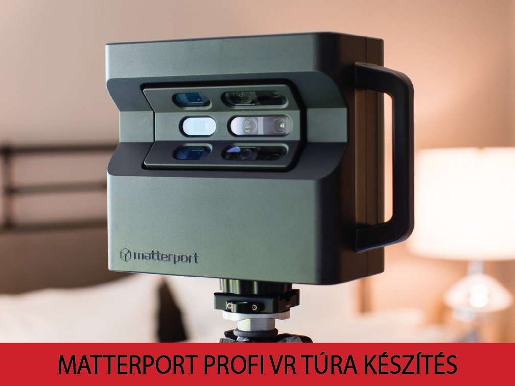 MATTERPORT PROFI VR TÚRA KÉSZÍTÉS