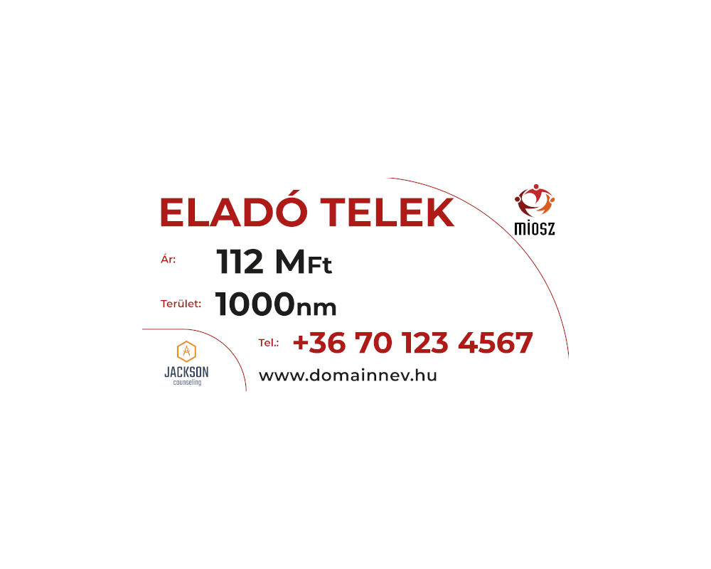 Molinó rendelés Eladó Telek